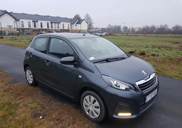 Peugeot 108 cena 25900 przebieg: 66450, rok produkcji 2015 z Gniewkowo małe 67